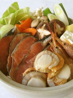 石狩鍋★北海道風秋鮭の味噌鍋★-レシピのメイン写真