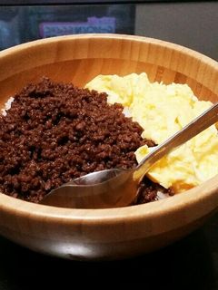 牛そぼろ丼-レシピのメイン写真