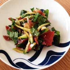 まぐろの香味野菜和え-レシピのメイン写真