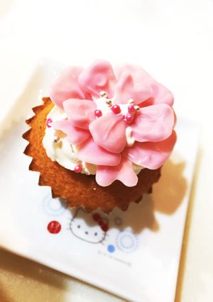 カーネーションのカップケーキ＊母の日-レシピのメイン写真