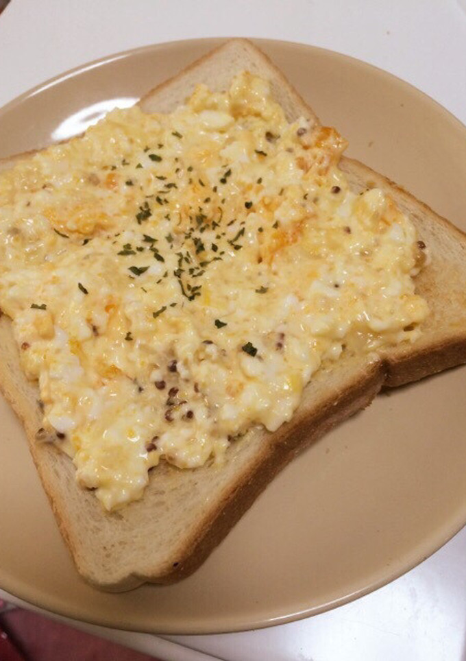 たまごちーずトースト-レシピのメイン写真