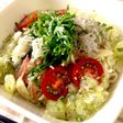 薬味どっさり!しらすの冷えひえ塩らーめん