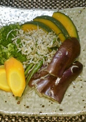 ヘルシー！蒸し野菜サラダ-レシピのメイン写真