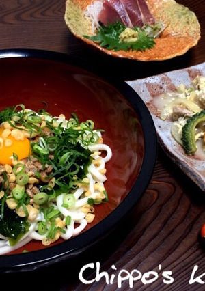 暑い夏にスタミナ注入!冷やしうどん-レシピのメイン写真