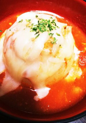玉ねぎの肉詰め トマトソース-レシピのメイン写真