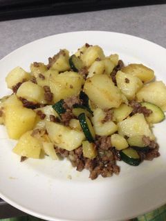 じゃがいもとズッキーニの中華炒め-レシピのメイン写真