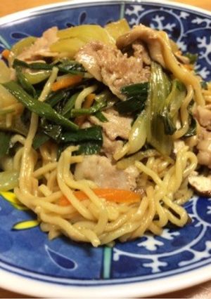 蒸し焼きそば-レシピのメイン写真