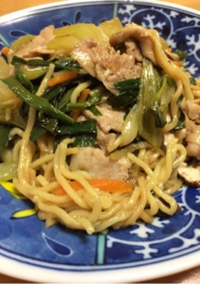 蒸し焼きそば-レシピのメイン写真