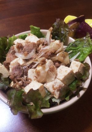夏のさっぱり豆腐丼-レシピのメイン写真