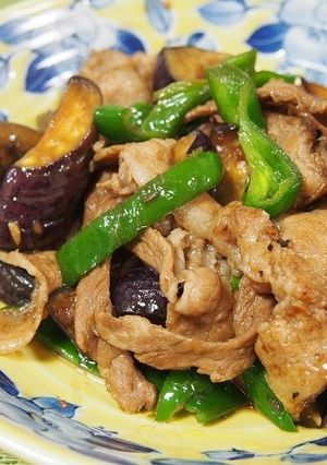 茄子とピーマンの味ポン炒め-レシピのメイン写真