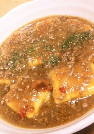 あげだし豆腐をアレンジ！新しい麻婆豆腐-レシピのメイン写真