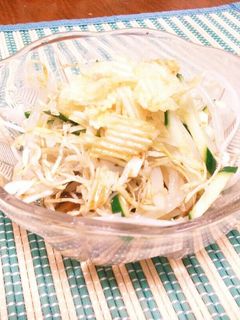 懐かし給食メニュー!!ポテチでサラダ♪♪-レシピのメイン写真