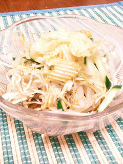 懐かし給食メニュー!!ポテチでサラダ♪♪-レシピのメイン写真