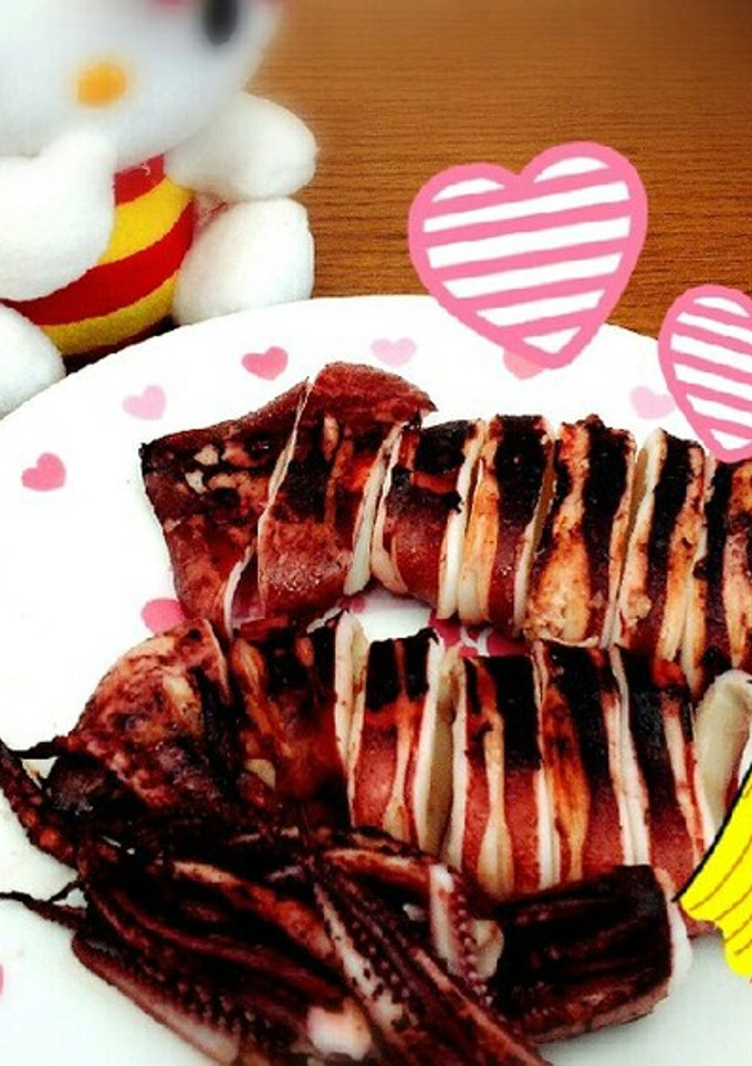 ♡おつまみに♪簡単イカ焼き♡-レシピのメイン写真