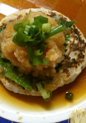 簡単和風 大葉 おろしの 豆腐ハンバーグ-レシピのメイン写真