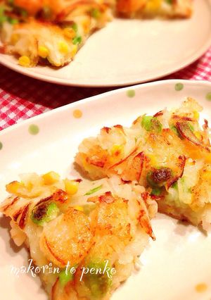 枝豆コーン野菜たっぷりBigかき揚げ-レシピのメイン写真