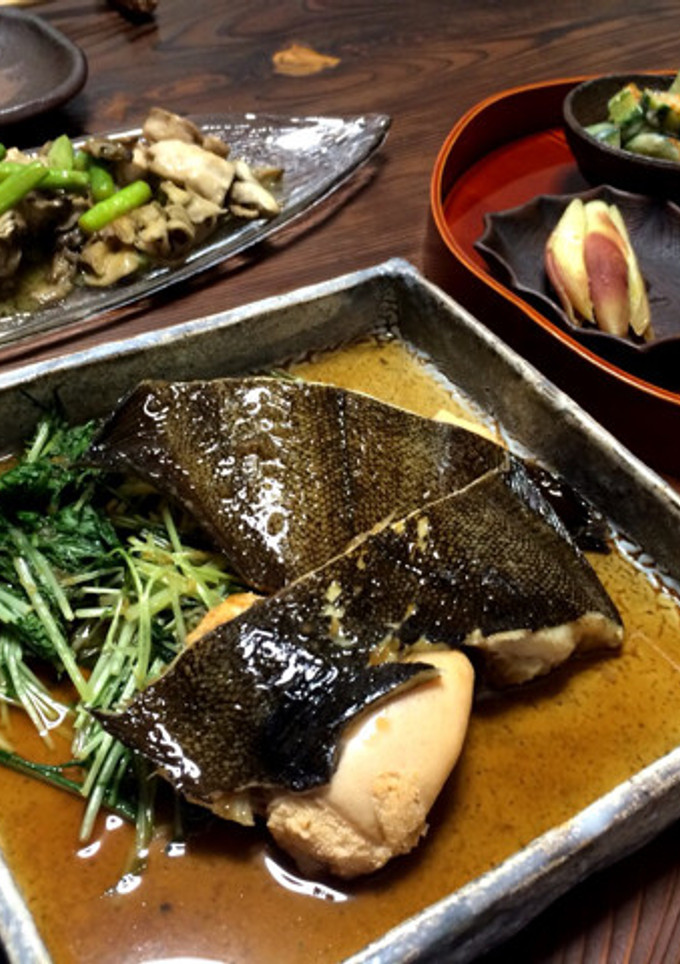 親子が旨い！子持ちカレイの煮付け-レシピのメイン写真