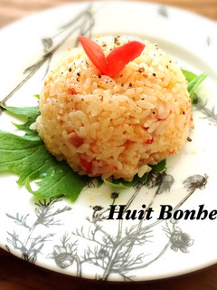 トマトの炊き込みご飯 ベーコン編-レシピのメイン写真