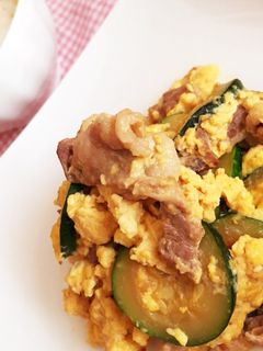 ご飯が進む☆ズッキーニ炒め-レシピのメイン写真