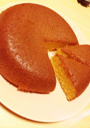 炊飯器とHMで簡単チーズケーキ！-レシピのメイン写真