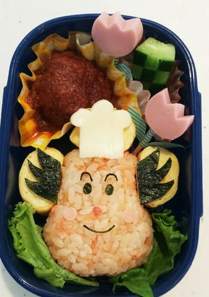 キャラ弁♡バタコさん-レシピのメイン写真