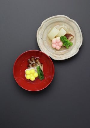 業務用介護食　お花のとうふのすまし汁-レシピのメイン写真