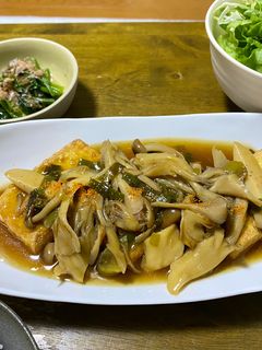 厚揚げときのこのあんかけ-レシピのメイン写真