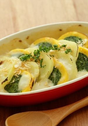 介護食　まるでほうれん草のオーブン焼き-レシピのメイン写真