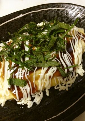 ツナマヨで?!あっさりとん平焼きもどき-レシピのメイン写真