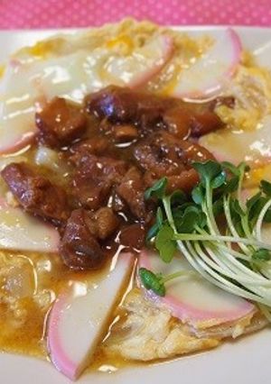 簡単♡節約！　焼き鳥缶詰で卵とじ-レシピのメイン写真
