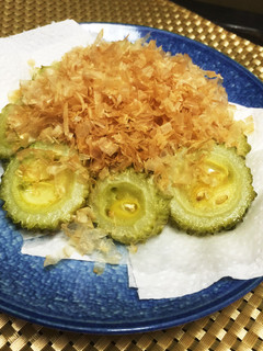 ゴーヤの丸揚げ-レシピのメイン写真