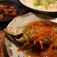 いさきの唐揚げ 野菜あんかけ