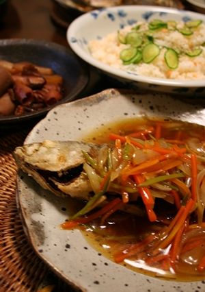 いさきの唐揚げ　野菜あんかけ-レシピのメイン写真