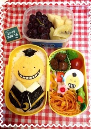 キャラ弁 暗殺教室 殺せんせー-レシピのメイン写真