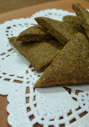 ♣お茶葉と黒糖のビスケット♣-レシピのメイン写真
