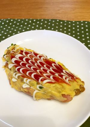 シャウエッセンでふわとろ納豆オムレツ-レシピのメイン写真