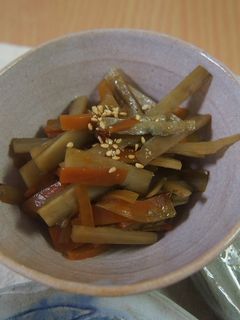 キンピラゴボウ-レシピのメイン写真