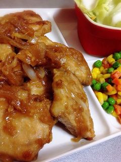 生姜焼き風☆カツ-レシピのメイン写真