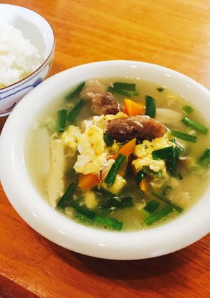 牛肉韓国風スープ-レシピのメイン写真