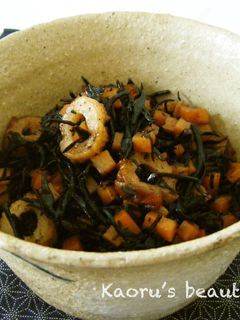 *~基本レシピ~*ひじきの煮物-レシピのメイン写真