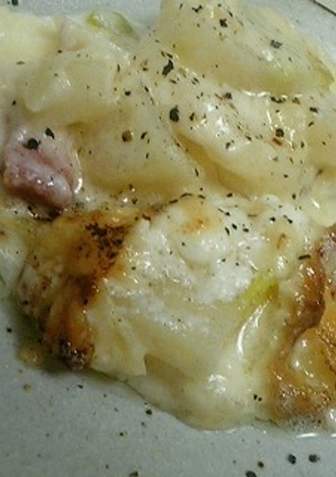 じゃがいもと下仁田ネギのグラタン-レシピのメイン写真