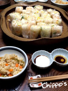 3種の味が楽しめる生春巻き!-レシピのメイン写真