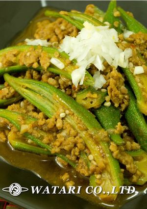 オクラ麻婆◇本格でも簡単◇ヘルシー料理-レシピのメイン写真