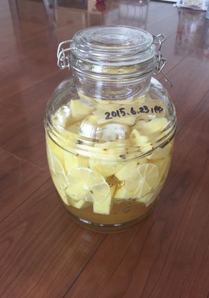 ﾊﾆｰﾊﾟｲﾅｯﾌﾟﾙ酒♪-レシピのメイン写真
