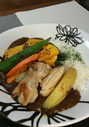 簡単！夏野菜カレー-レシピのメイン写真