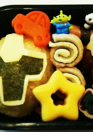 黄ニンジャーのお弁当-レシピのメイン写真