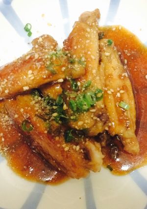 手羽先の甘辛おかず-レシピのメイン写真