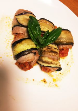 夏野菜のロール巻き-レシピのメイン写真