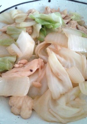 胸肉パパッと炒め-レシピのメイン写真