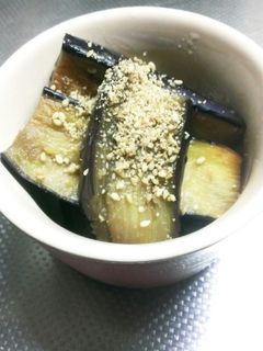 簡単!美味しい!焼きなすの煮浸し-レシピのメイン写真